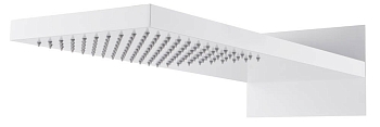 Фото Верхний душ Boheme Fusion 419-MW встраиваемый 55×23 см, матовый белый