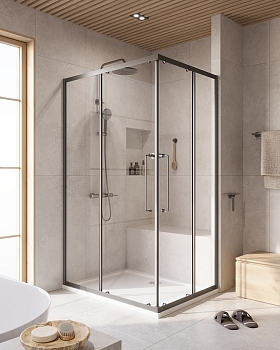 Фото Душевой уголок CEZARES RELAX-304-AH-2-120/90-C-GM