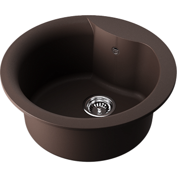 Фото Кухонная мойка Omoikiri Yasugata 48R-DC 4993211 темный шоколад