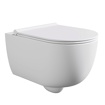 Фото Унитаз подвесной Alice Unica 32254109SET белый матовый