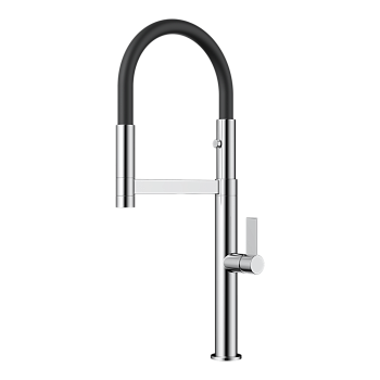 Фото Смеситель для кухни Omoikiri Osaka-C-BL 4994333 хром / черный