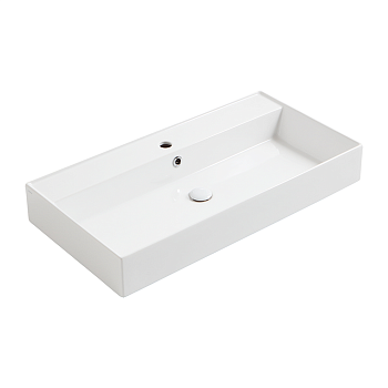 Фото Раковина Simas Agile AG91 bi matt*1 подвесная 91 см, цвет белый