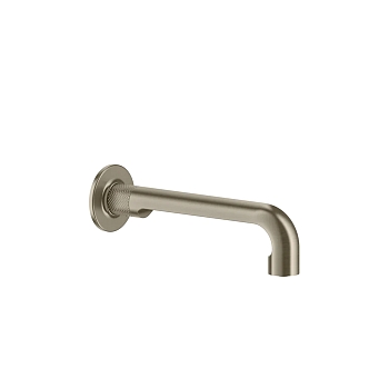 Фото Излив Gessi Inciso 58100#149 настенный никель браш
