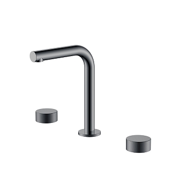 Фото Смеситель для раковины Boheme Stick 152-SGM.4 графит глянец