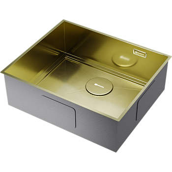 Фото Кухонная мойка Omoikiri Kasen 53-26-INT-LG 4993790 светлое золото