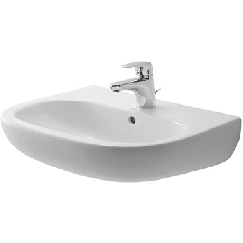Фото Раковина Duravit D-Code 23105500002 подвесная 55 см, цвет белый