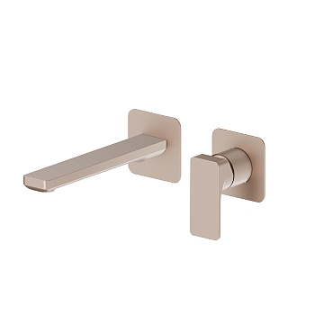 Фото Смеситель Newform B-Easy 72628E.M0.072 для раковины, розовое золото матовое