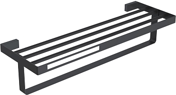 Фото Полка Boheme Q 10947-GM для полотенец черный 60 см