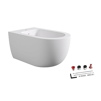 Фото Биде подвесное Alice Unica 32250109SET белый матовый