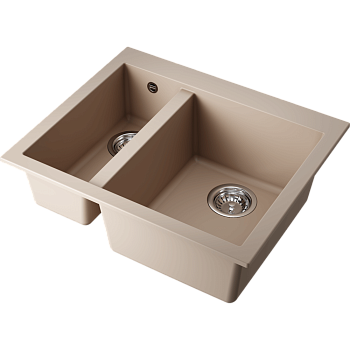 Фото Кухонная мойка Omoikiri Bosen 59-2-SA 4993151 бежевый