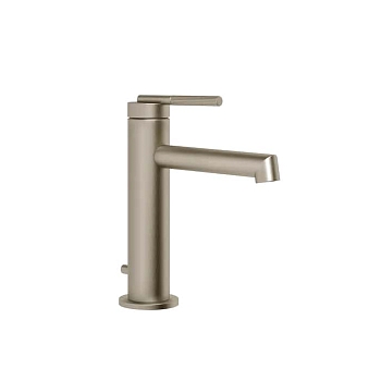 Фото Смеситель для раковины Gessi Ingranaggio 63501#149 с донным клапаном, никель браш