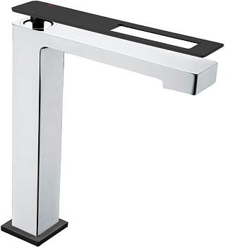 Фото Смеситель для раковины Boheme Q 142-CRB хром/черный