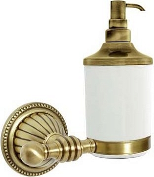 Фото Дозатор жидкого мыла Boheme Hermitage 10337 подвесной бронза