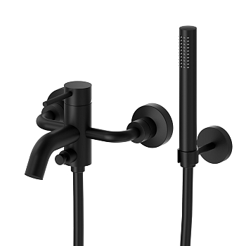 Фото Смеситель Newform XT 4240C.01.093 для ванны, черный матовый