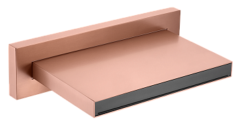 Фото Излив Boheme Zodiac 625/2-CB каскадный L-13 см медь браш